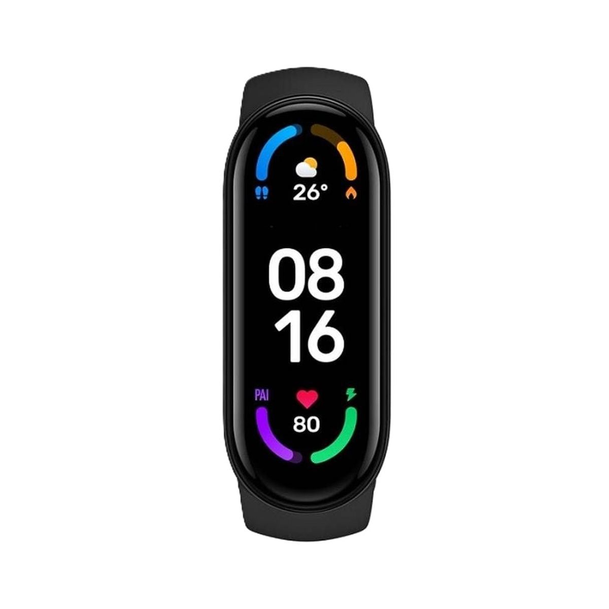 XIAOMI - Mi Smart Band 6 Pantalla AMOLED de 1-56"  color negro.