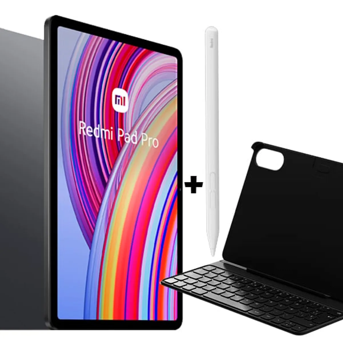 XIAOMI - Xiaomi Redmi Pad Pro 256GB Gris + Teclado Keyboard + Lapiz Smart Pen