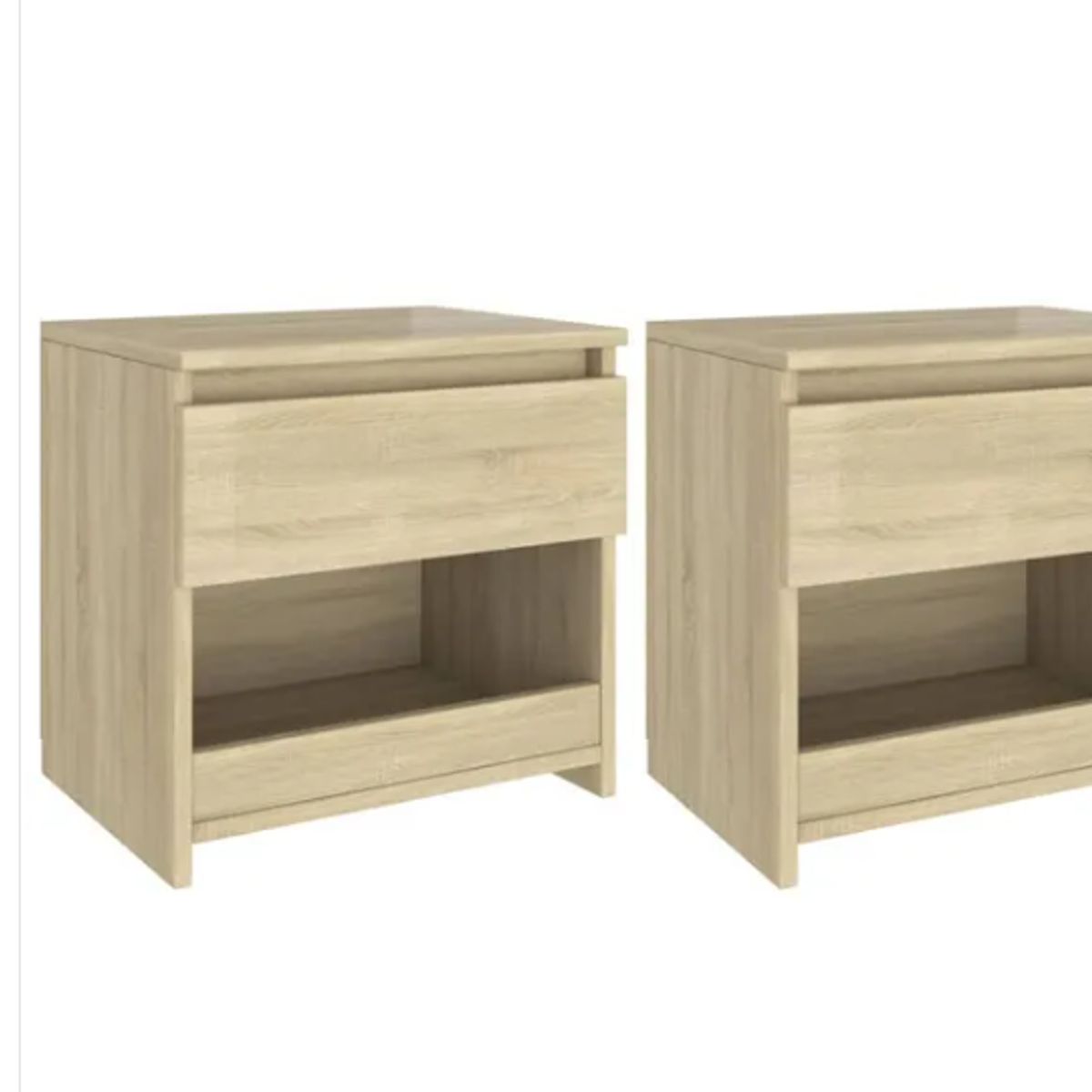 NACION MUEBLES - Set x2 Velador de noche Rio Rústico