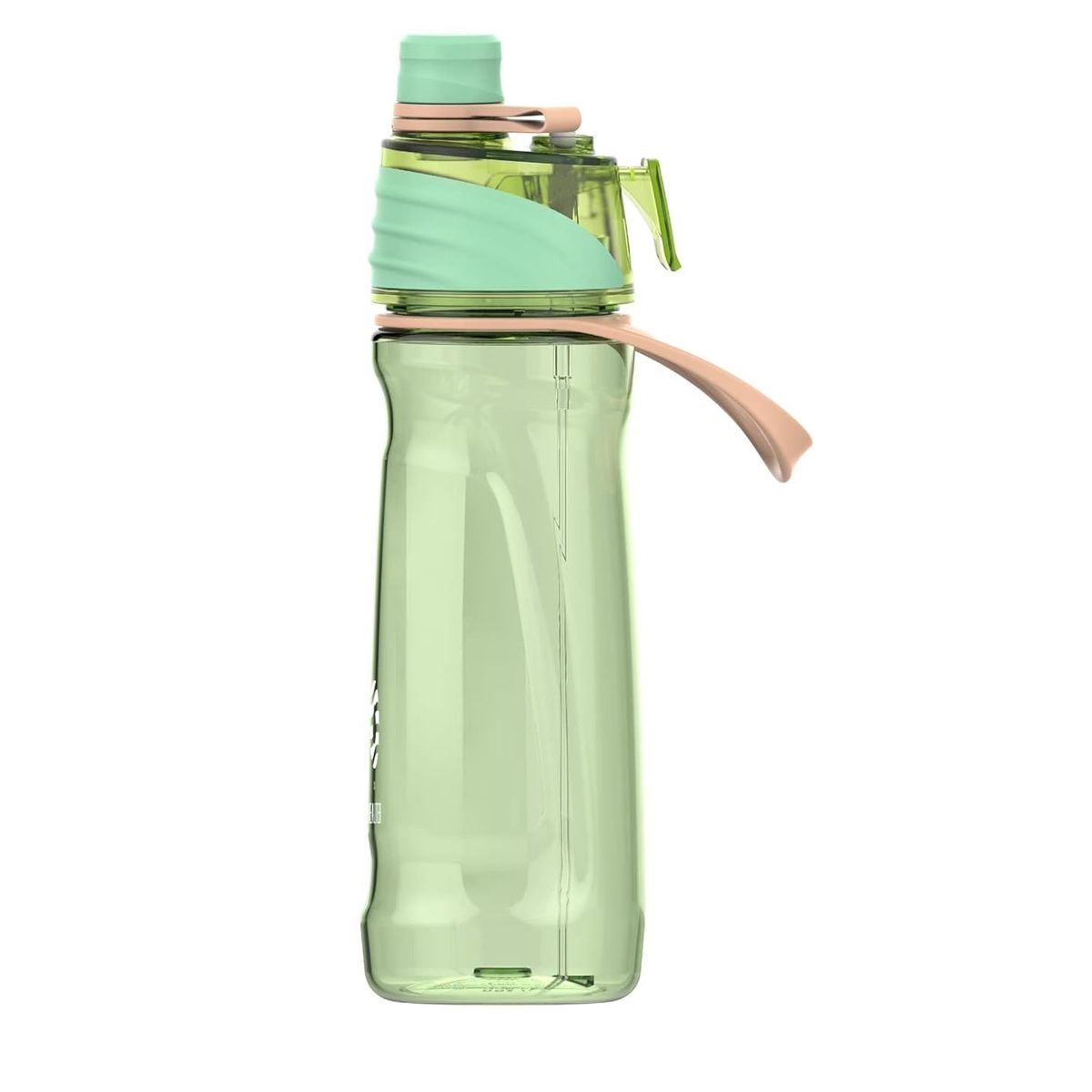 FJBOTTLE - FJBottle - Botella de agua de tritán con spray 947ml - Verde