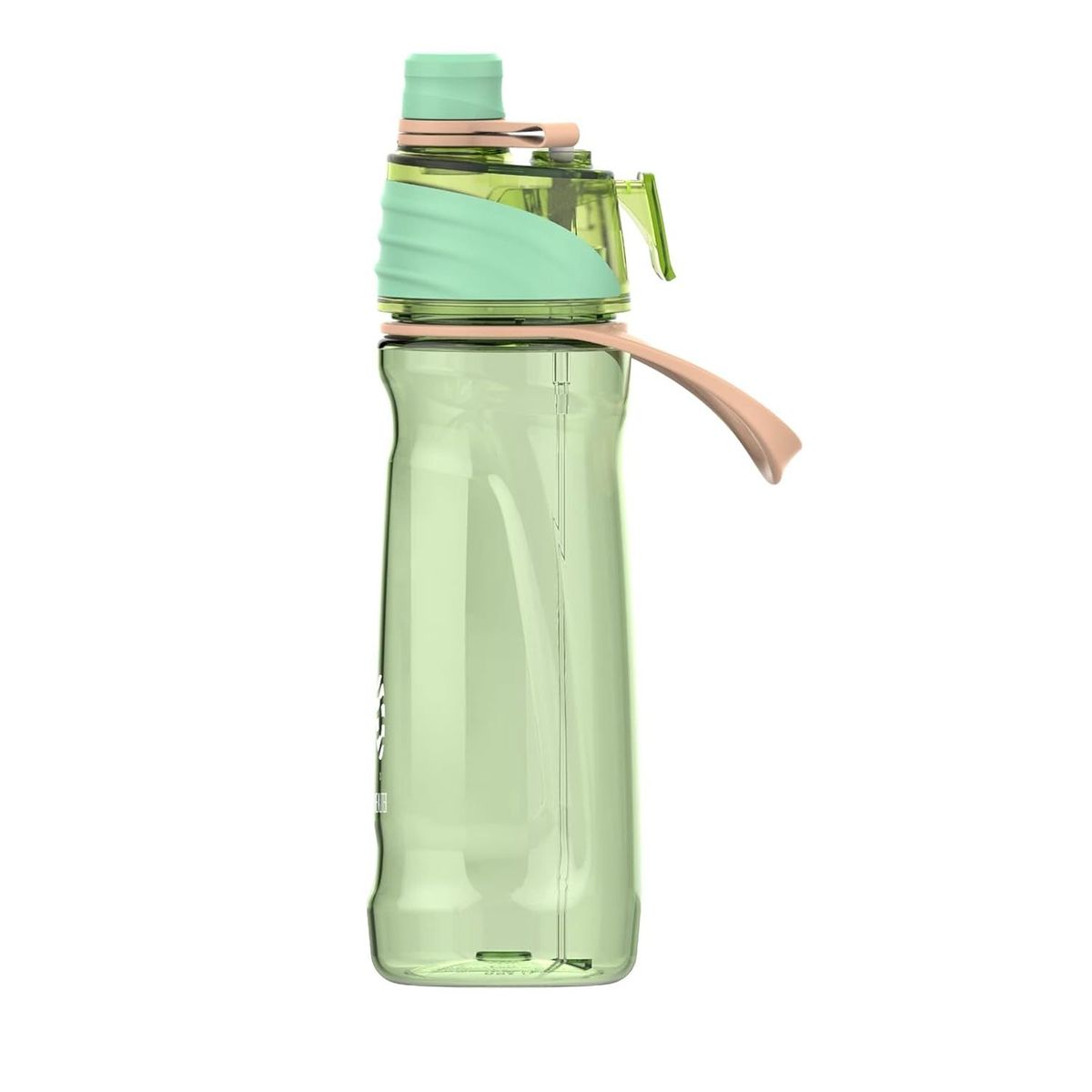 FJBOTTLE - FJBottle - Botella de agua de tritán con spray 947ml - Verde