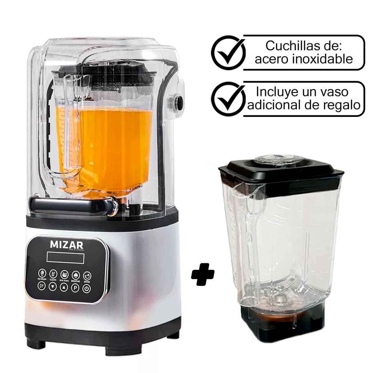 MIZAR COLD & COOKING - Licuadora Multifuncional Encapsulada