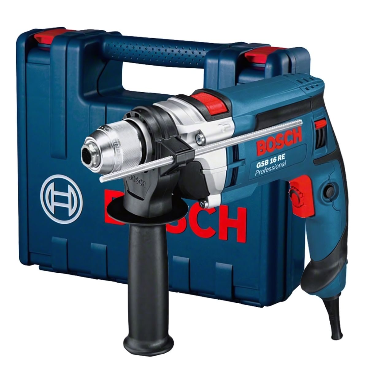 BOSCH - Taladro Percutor 1/2" 750W 47600 gpm Bosch GSB 16 RE RUSO