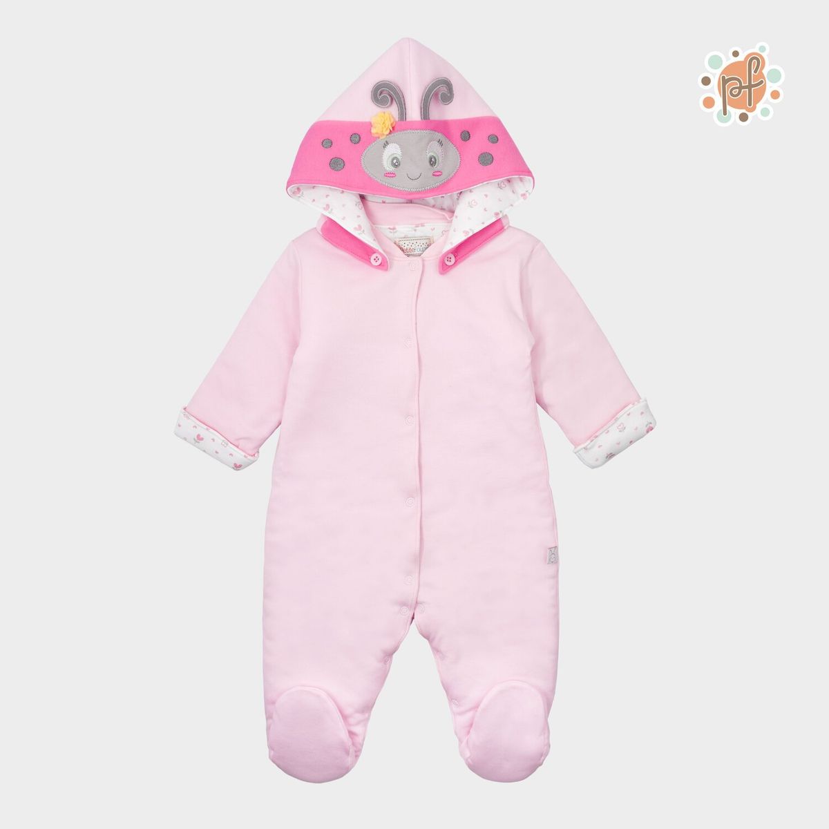 PETITE FOURMI - Enterizo Acolchado Lady Bug