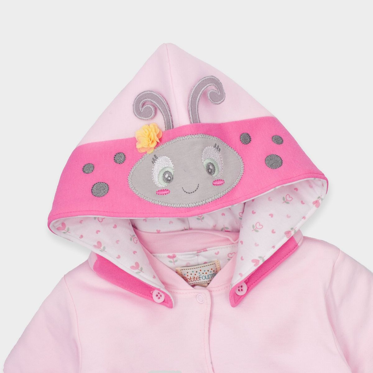 PETITE FOURMI - Enterizo Acolchado Lady Bug