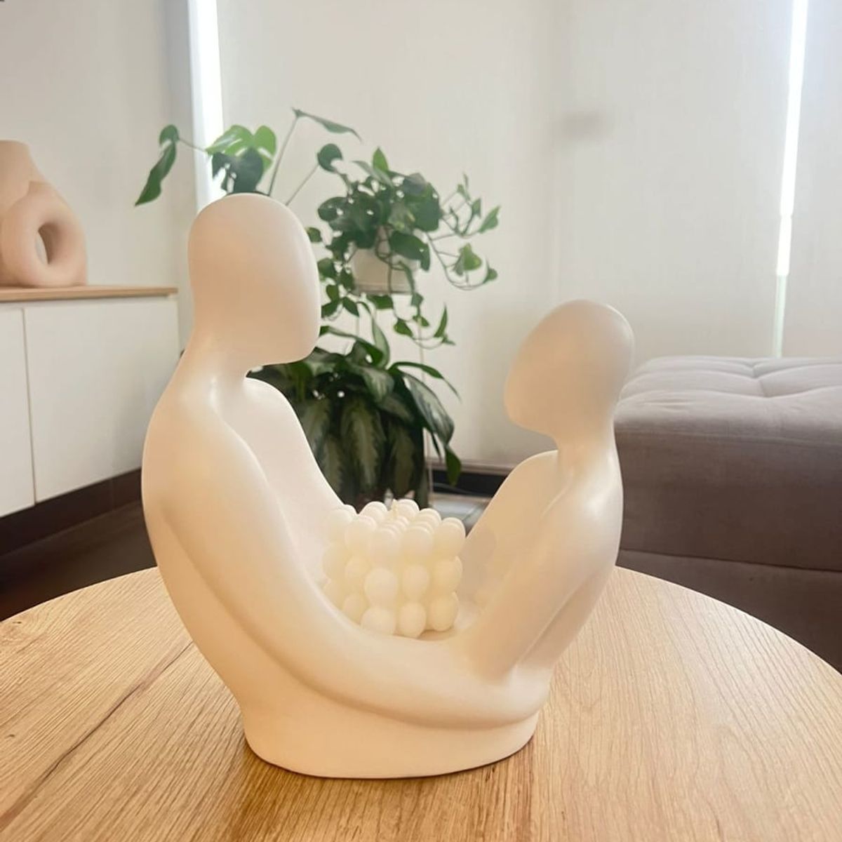 MAP DESIGN HOME - Adorno Pareja Nuestro Eje 22x16x25 cm