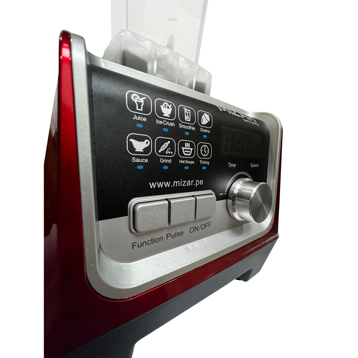 MIZAR COLD & COOKING - Licuadora Multifuncional Red