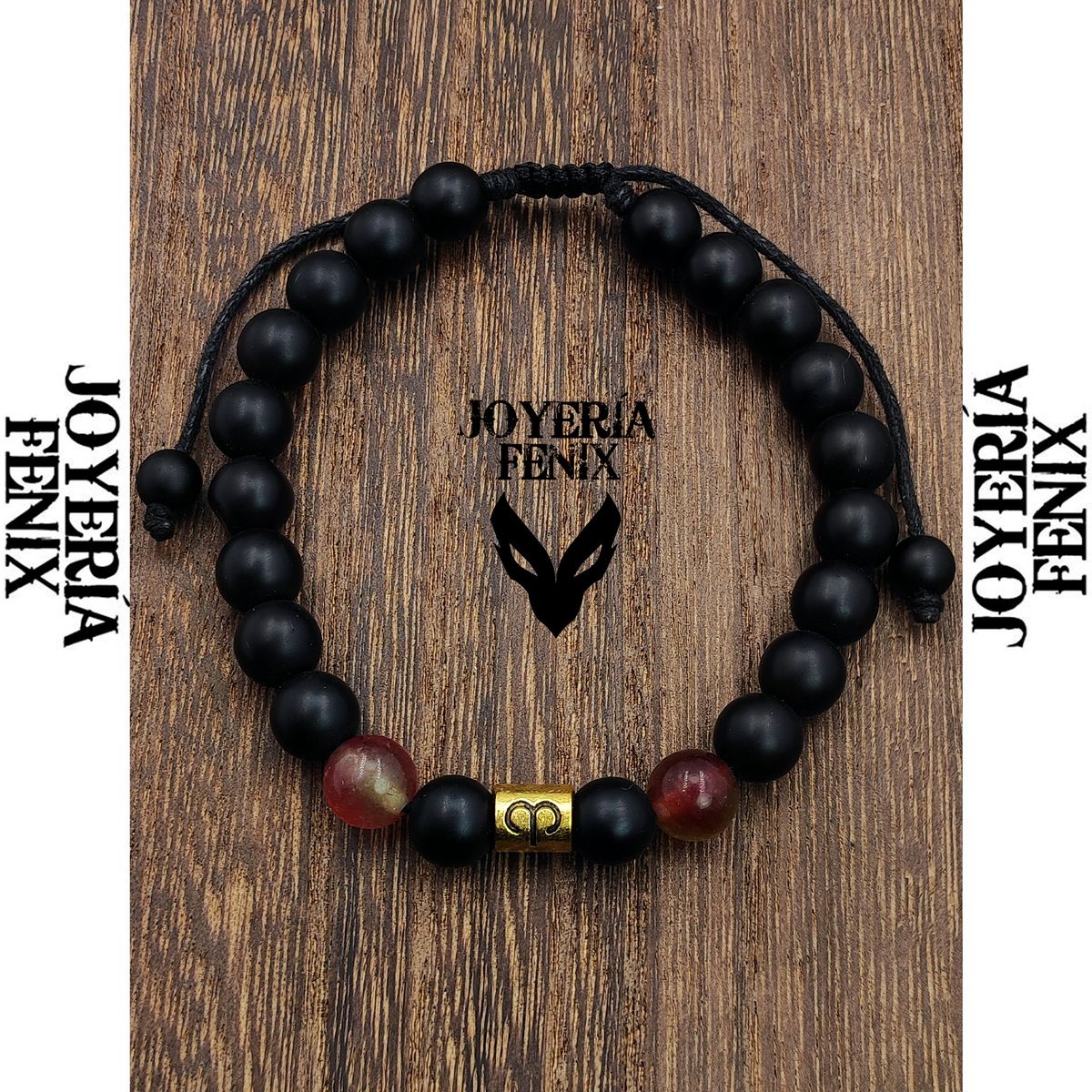 JOYERIA FENIX - Pulsera Zodiacal Piedra Natural 8mm -  Joyería Fénix