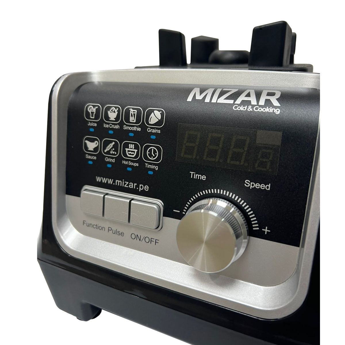 MIZAR COLD & COOKING - Licuadora Multifuncional Black