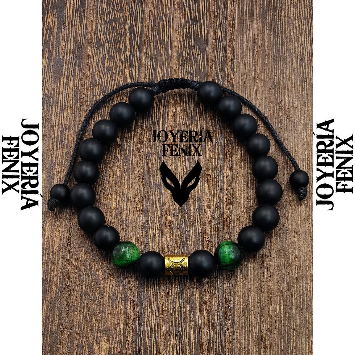 JOYERIA FENIX - Pulsera Zodiacal Piedra Natural 8mm -  Joyería Fénix