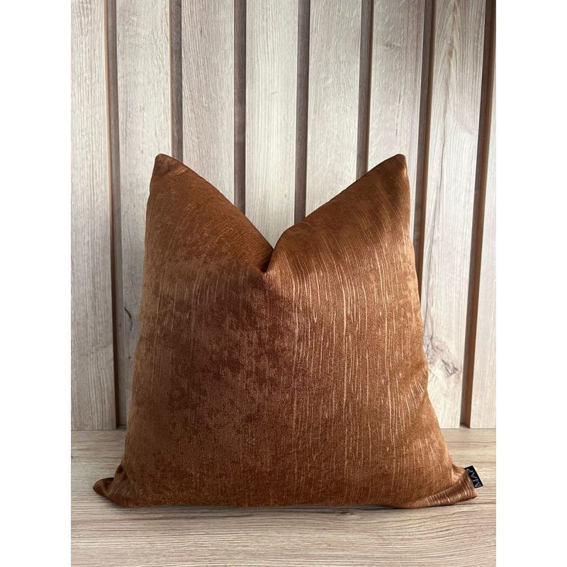 GENERICO - Funda De Cojin Litio Marron 50 x 50 cm