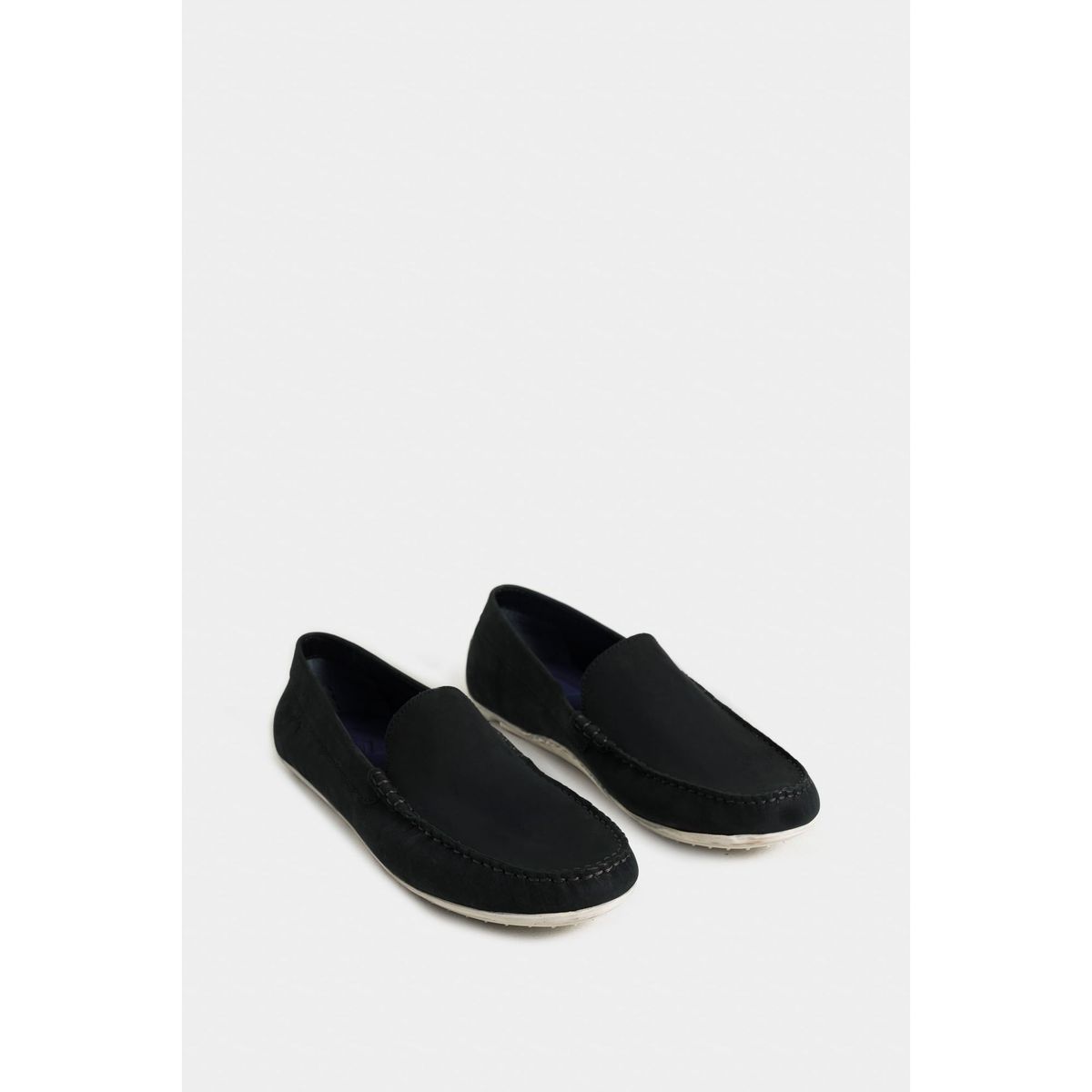 VELEZ - Vélez Mocasines Cetus Cuero Para Hombre Silueta Clásica Negr