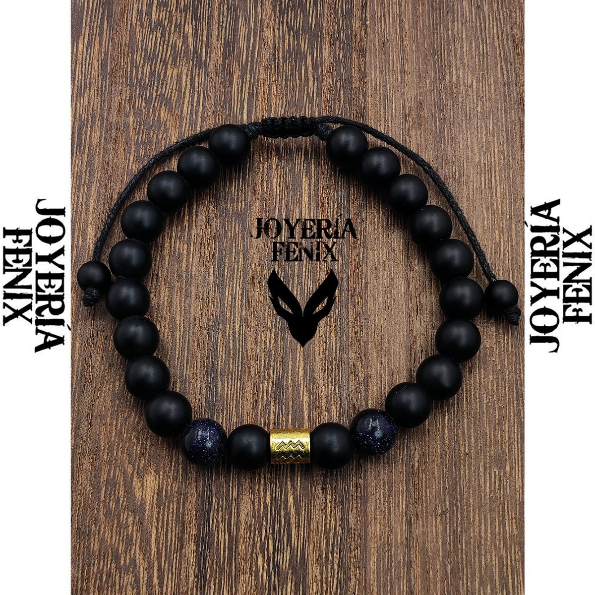 JOYERIA FENIX - Pulsera Zodiacal Piedra Natural 8mm -  Joyería Fénix