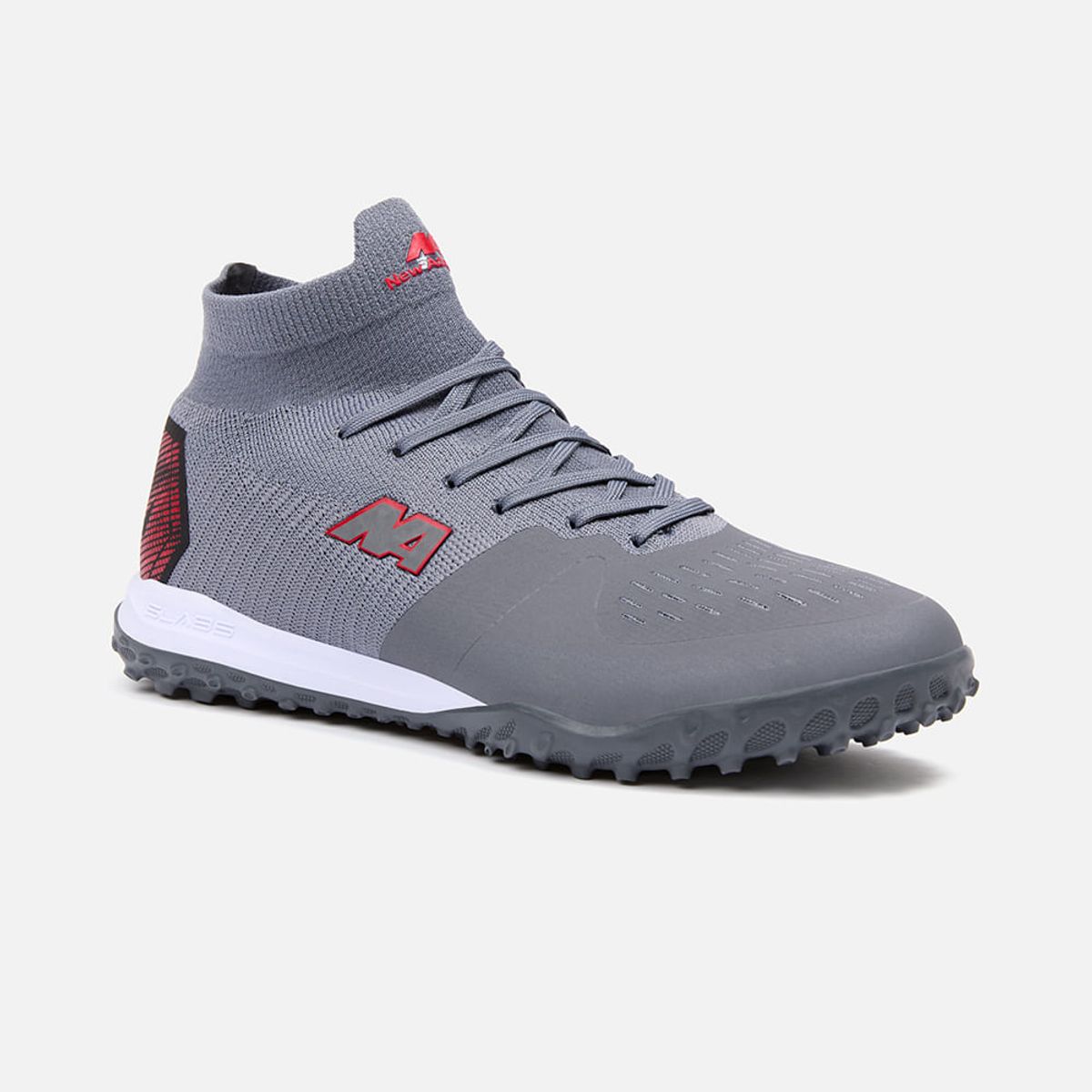 NEW ATHLETIC - Zapatillas New Athletic Football Slabs79 Gris Con Rojo Hombre