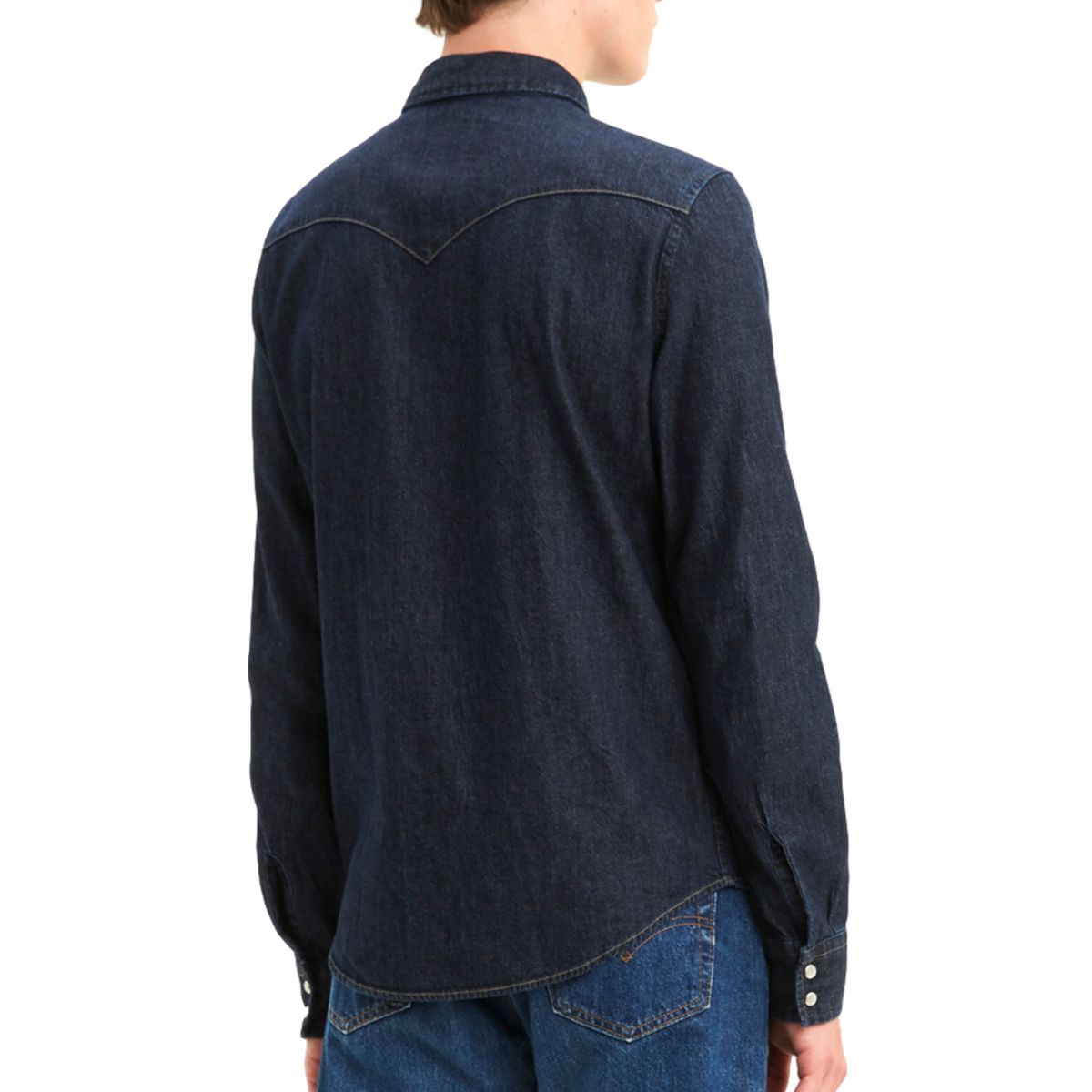 LEVIS - Camisa Hombre Clásica Bolsillo Azul Oscuro Levis