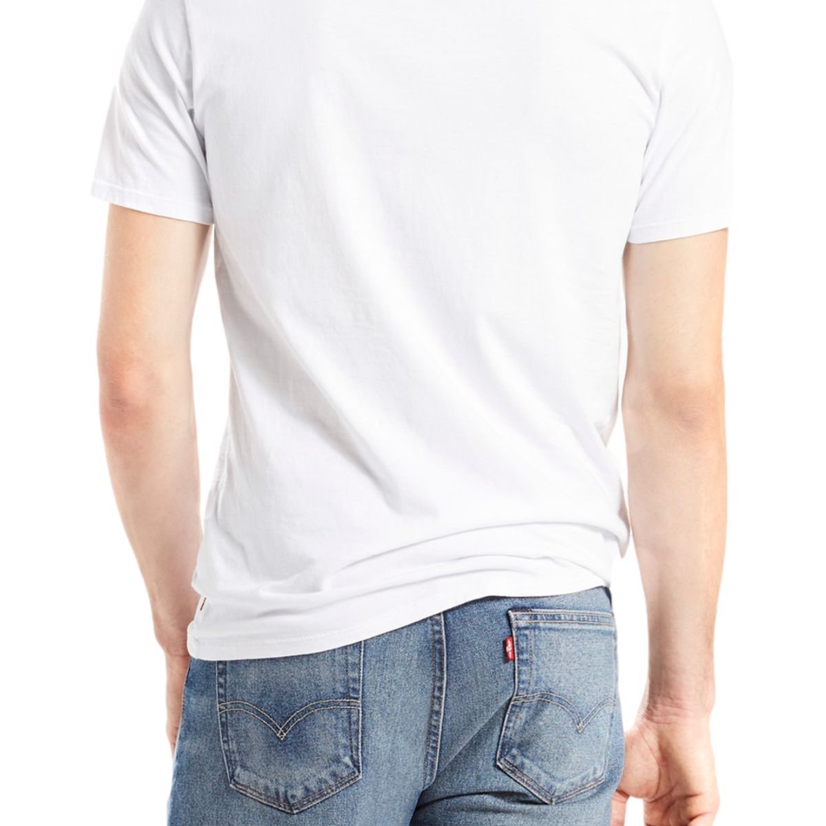 LEVIS - Polo Hombre Lisa Logo Blanco Levis