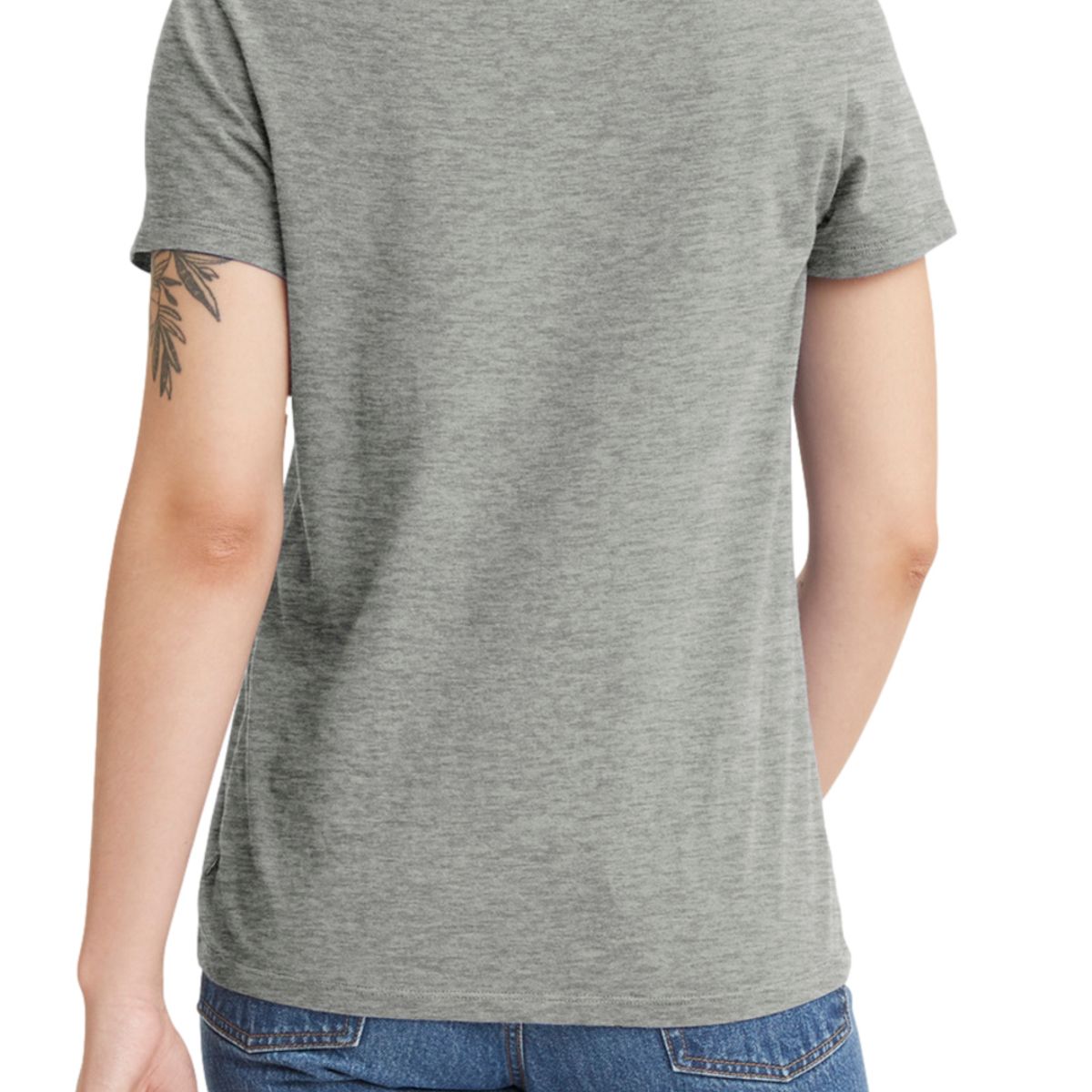 LEVIS - Polo Mujer Lisa Logo Batwing Gris Levis