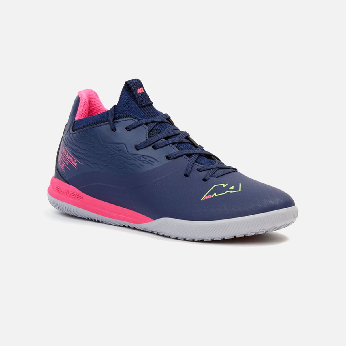 NEW ATHLETIC - Zapatillas New Athletic Football Spideknit52 Azul Oscuro Con Fucsia Juvenil
