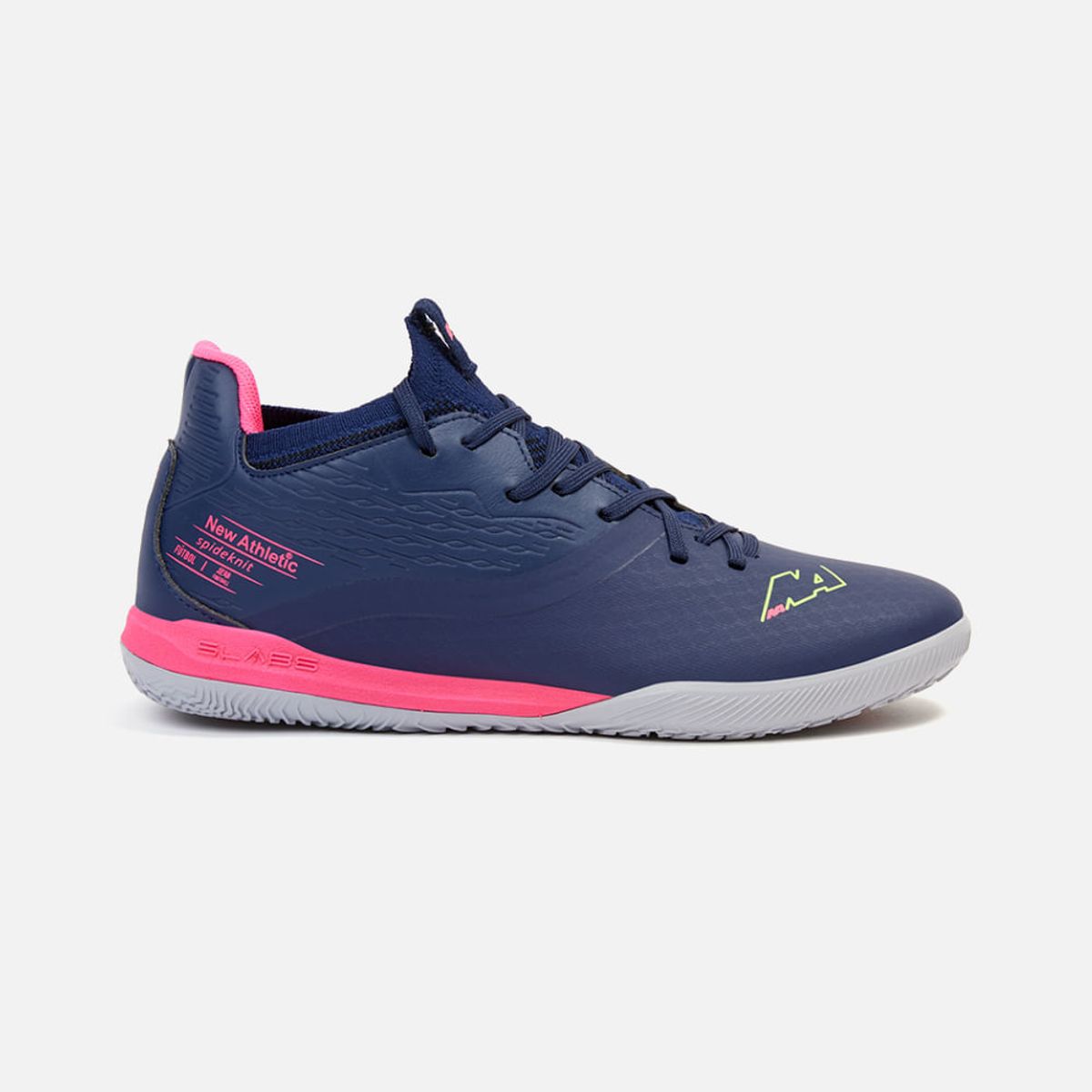 NEW ATHLETIC - Zapatillas New Athletic Football Spideknit52 Azul Oscuro Con Fucsia Juvenil