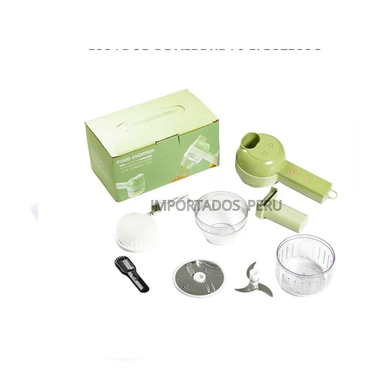 IMPORTADO MC - Picador Electrico Multifuncional 4 en 1