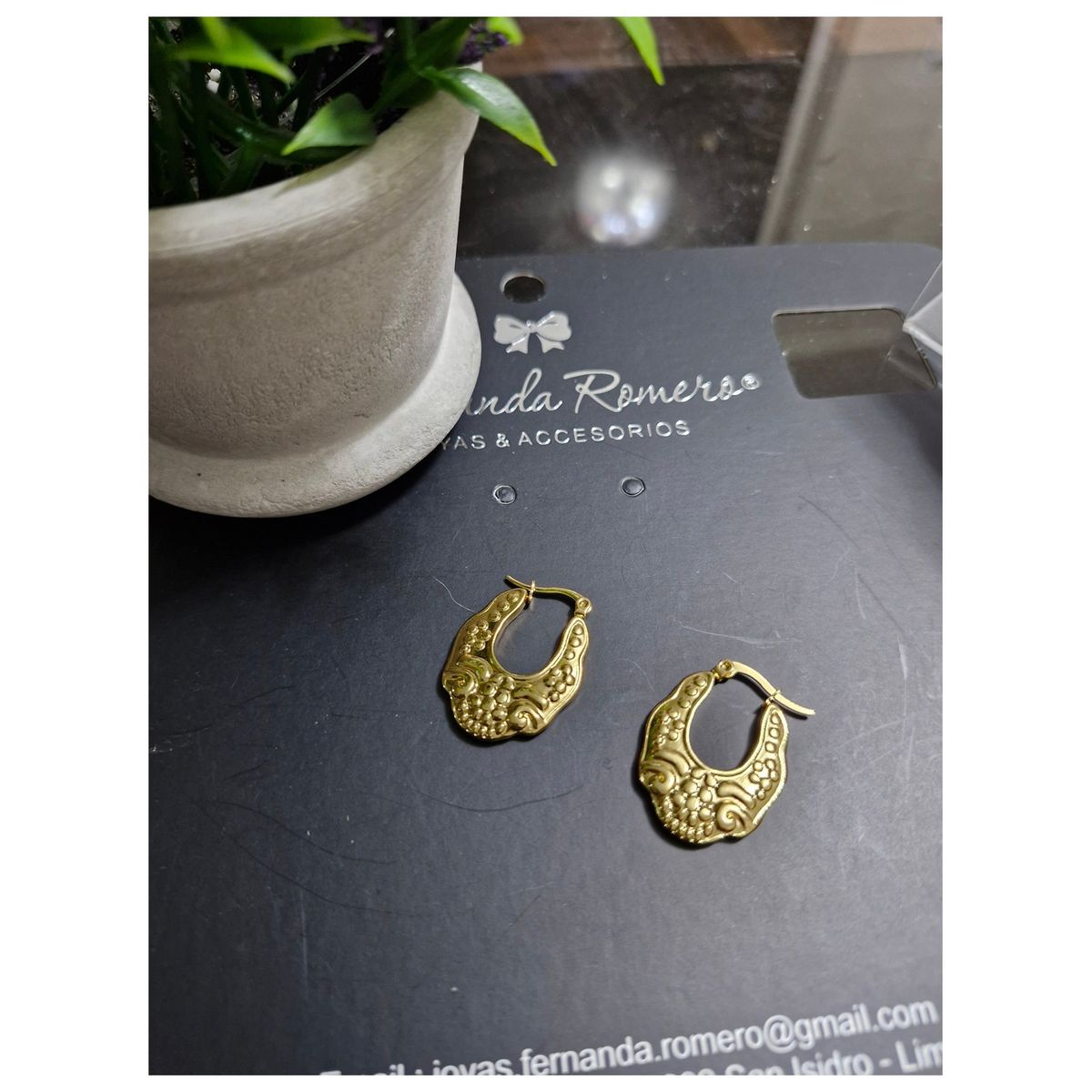 GENERICO - Lindas Argollas Magdiel - Acero dorado