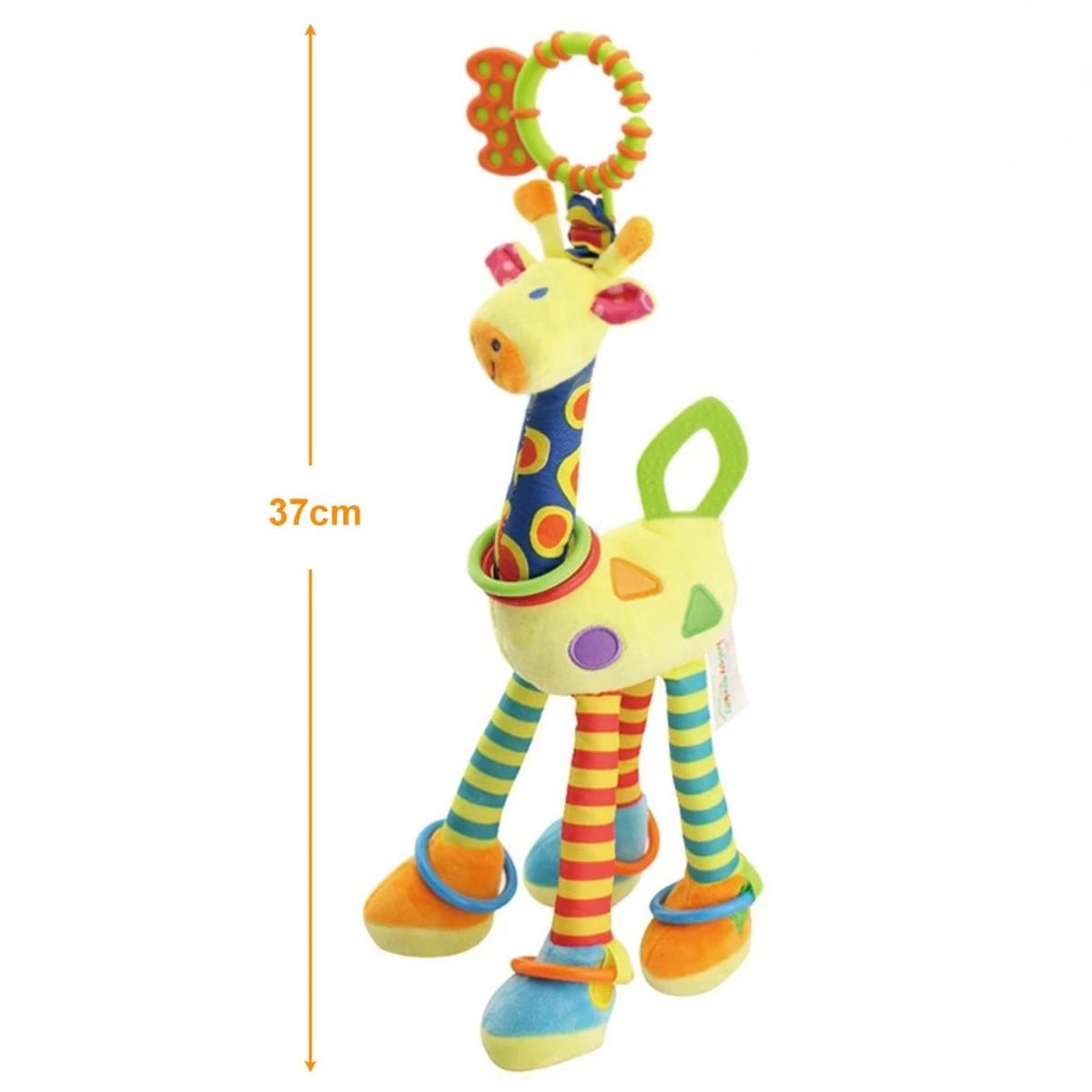 GENERICO - Jirafa sensorial para estimulación - sonaja para bebes