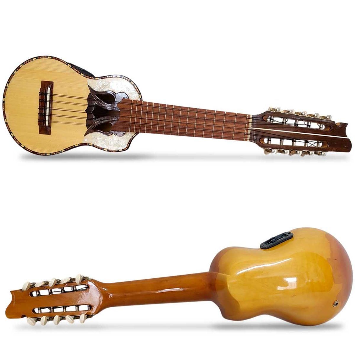 MALLKU - Mallku - charango electroacustico de 2 bandas de buen sonido