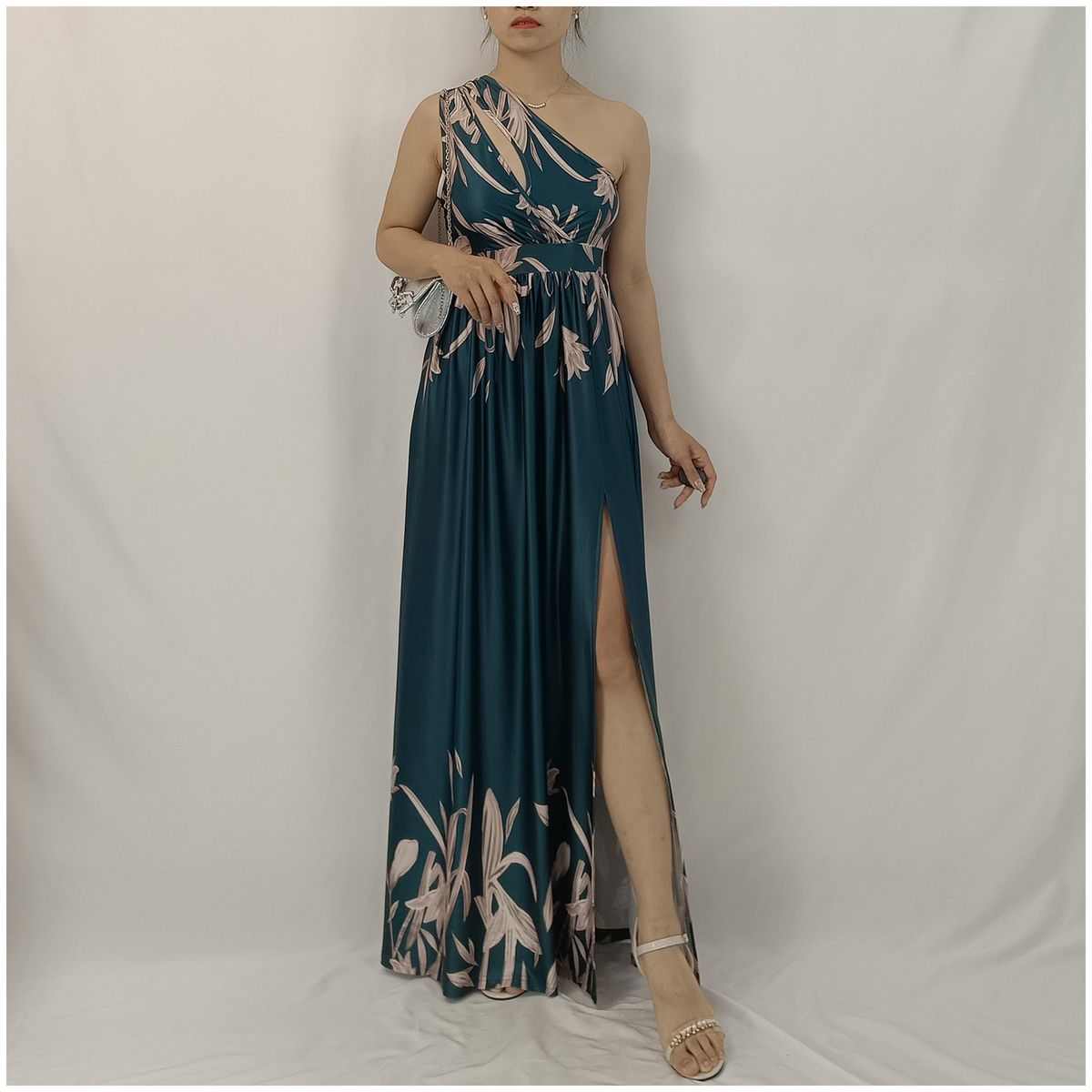 RINODERINA - Vestido Largo Elegante Playa Moda Mujer