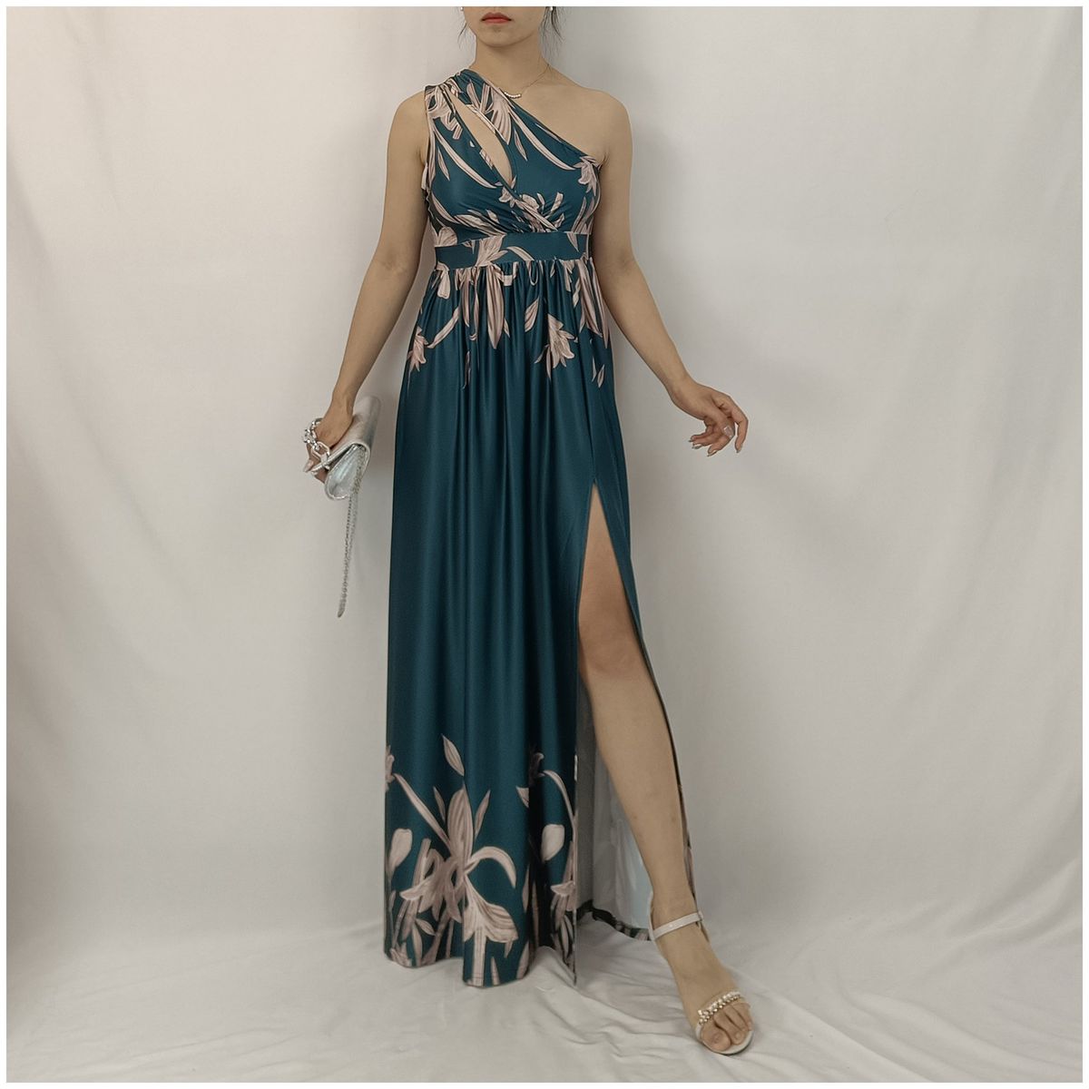 RINODERINA - Vestido Largo Elegante Playa Moda Mujer