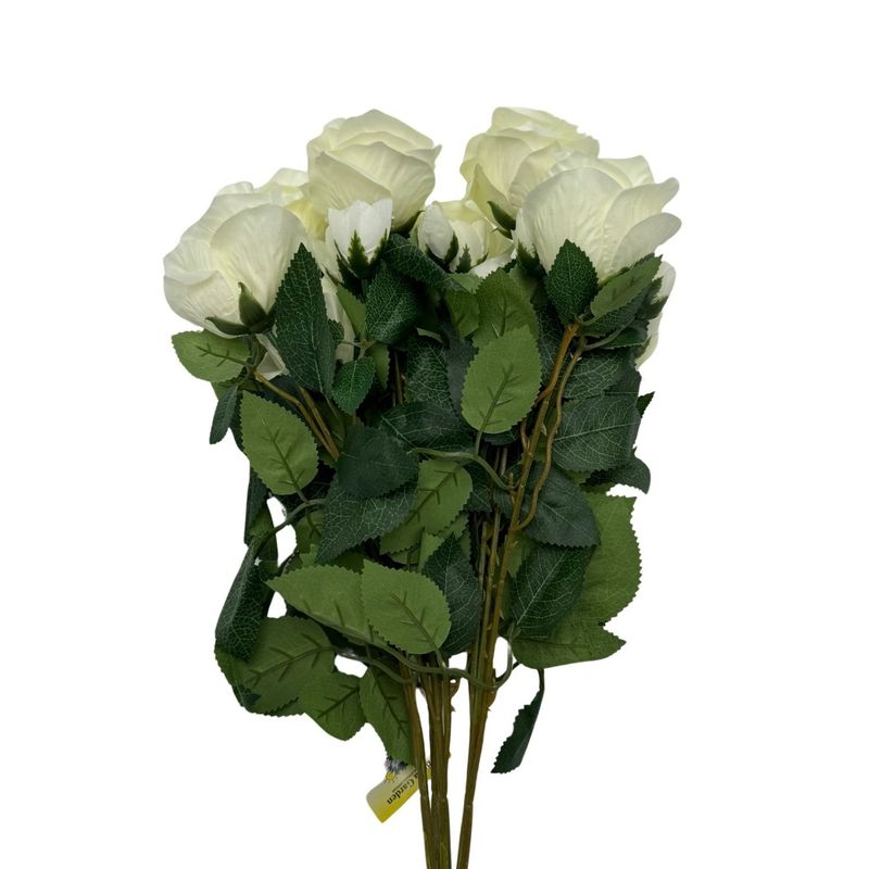FLORIPA - Bouquet Gigante De Rosas Abiertas 18 Flores BG305172-BL FLORIPASTORE