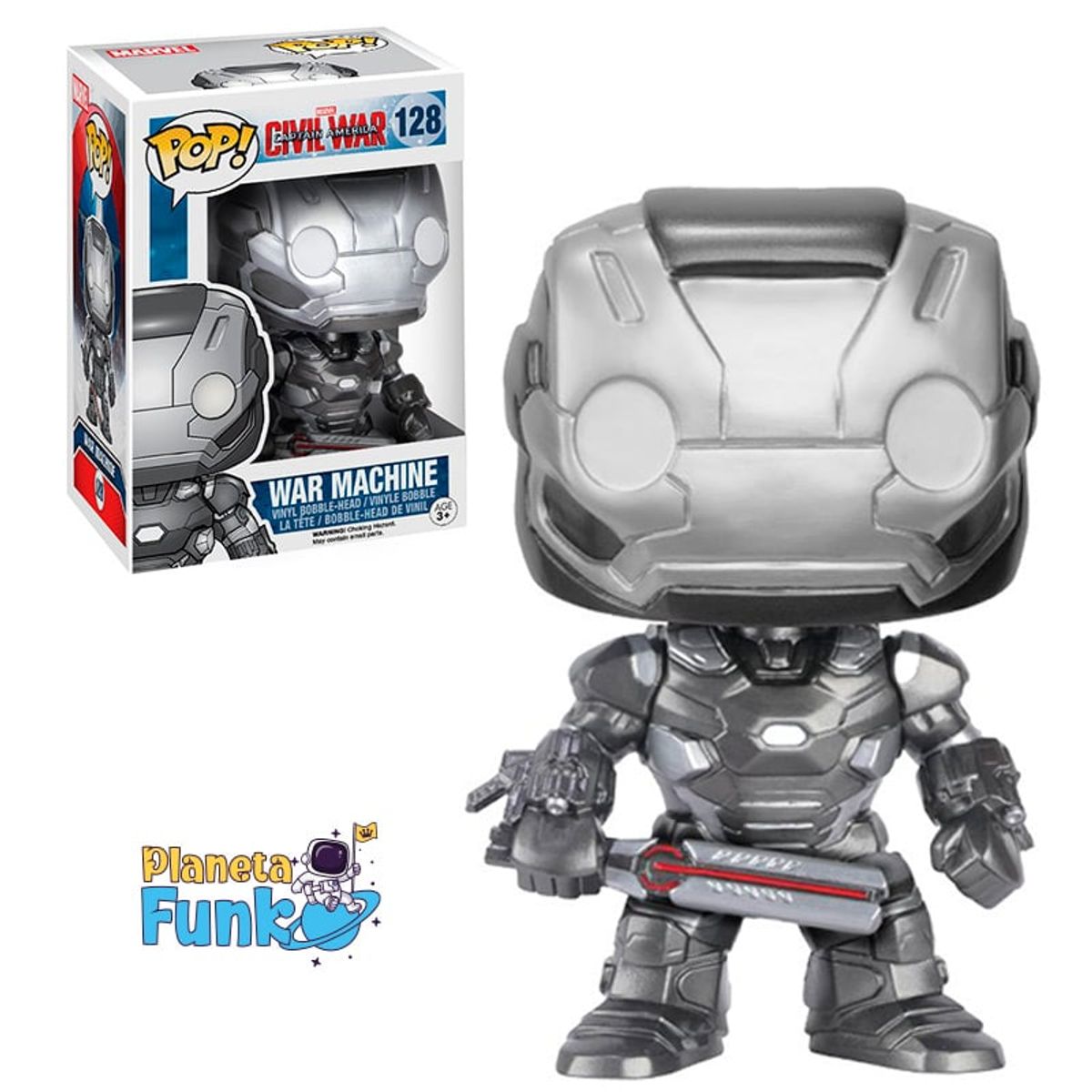 FUNKO - WAR MACHINE AVENGERS CIVIL WAR 128