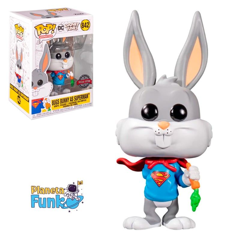 FUNKO - BUGS BUNNY AS SUPERMAN 842