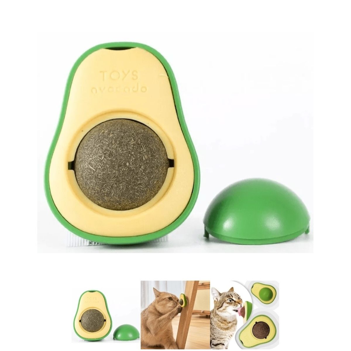 GENERICO - Catnip en Forma de Palta para Gatos
