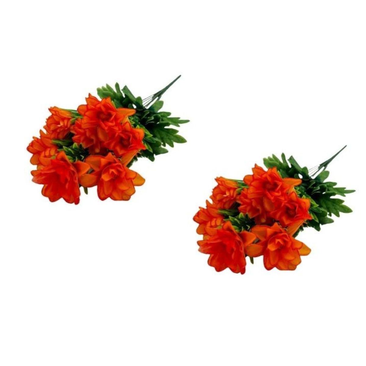 FLORIPA - Set de 2 Bouquets De Margarita Con Follaje BG308005-NAR FLORIPASTORE