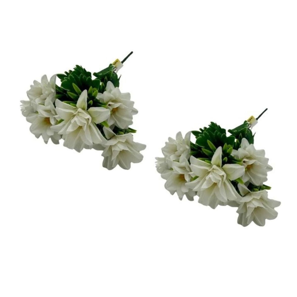 FLORIPA - Set de 2 Bouquets De Margarita Con Follaje BG308005-BL FLORIPASTORE