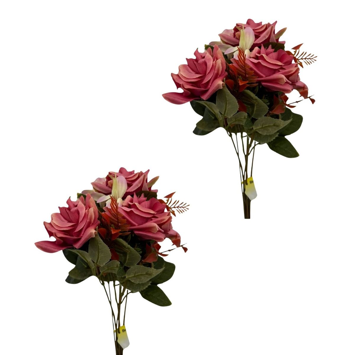 FLORIPA - Pack de 2 Bouquets De Rosas 7 Flores BG307033-ROS FLORIPASTORE