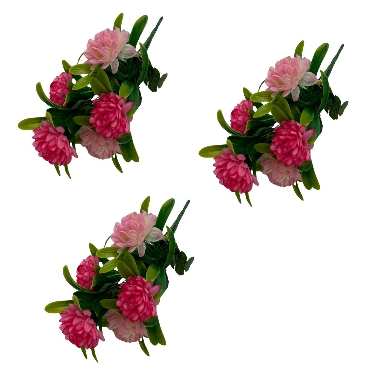 FLORIPA - Pack de 2 Bouquets de Crisantemo BG305148-ROS FLORIPASTORE