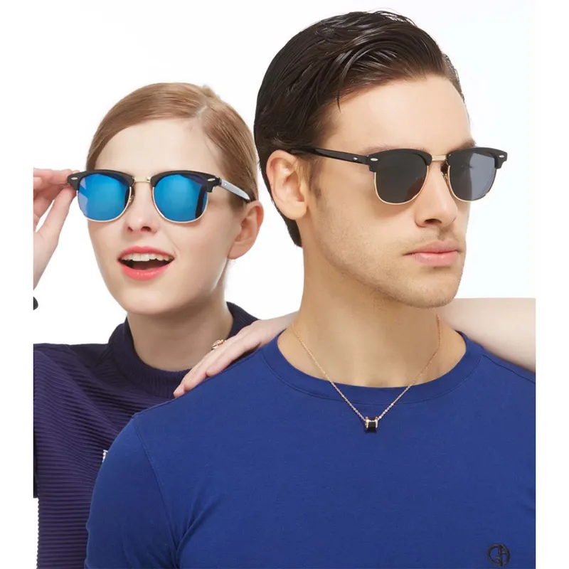 BAALATHKKO5 - Lentes Sol Polarizados Antiguas Gafas Sol Deportivos Uv400