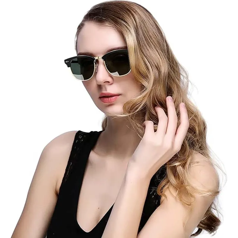 BAALATHKKO5 - Lentes Sol Polarizados Antiguas Gafas Sol Deportivos Uv400