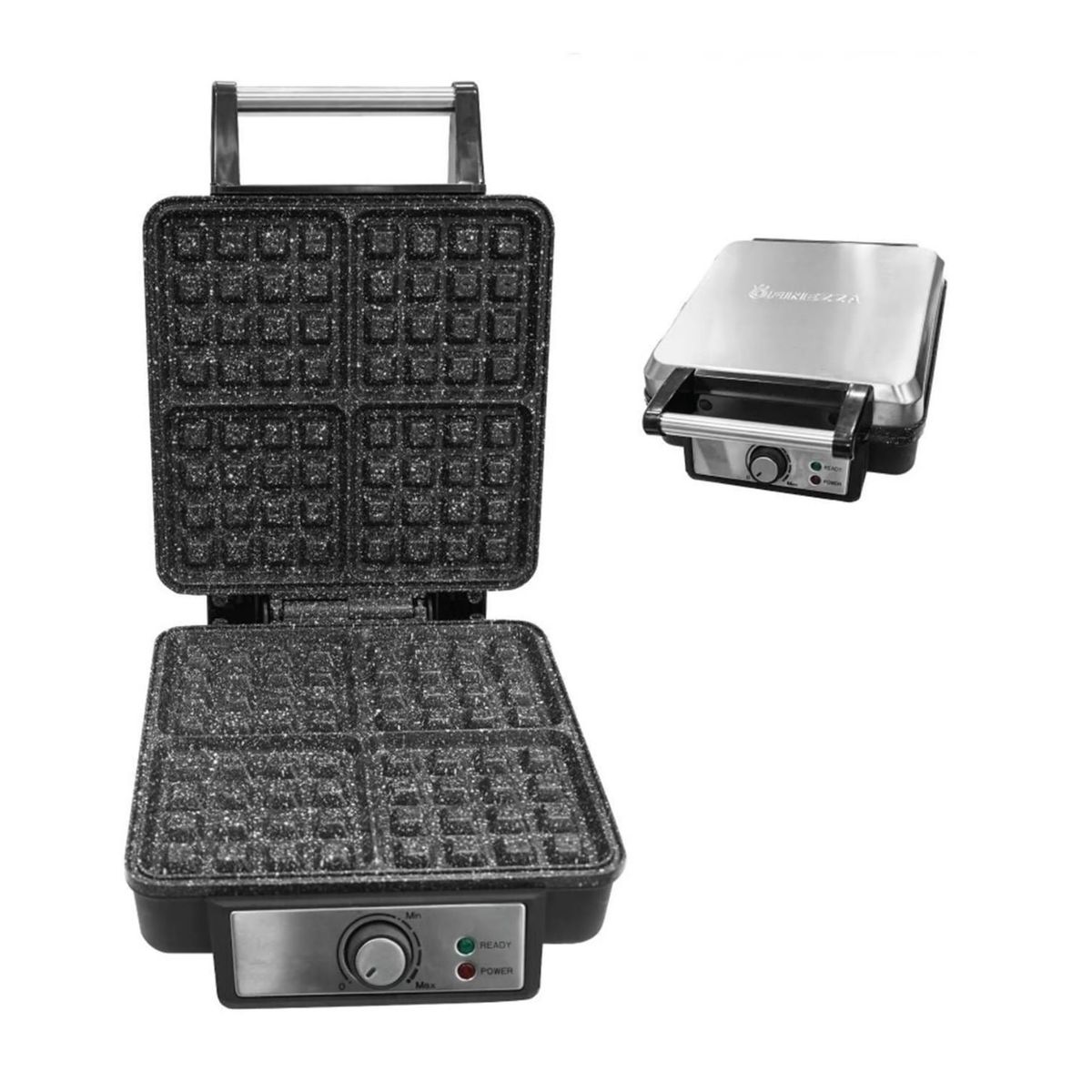 FINEZZA - Waflera Eléctrica Finezza FZ-810WG 1300W 4 Waffles