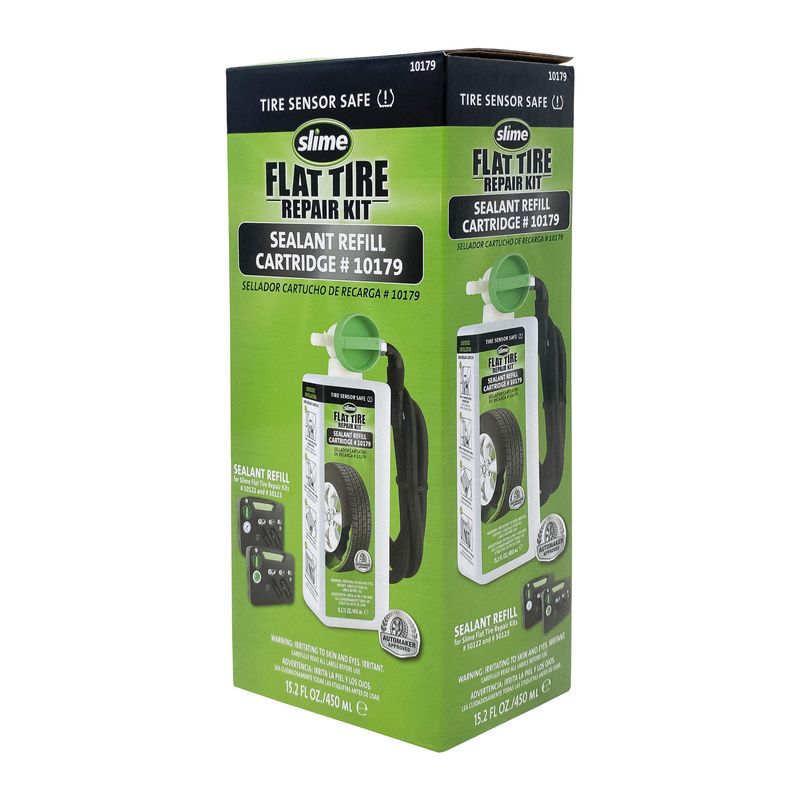 SLIME - Cartucho de recarga de sellador  Flat Tire Repair Kit