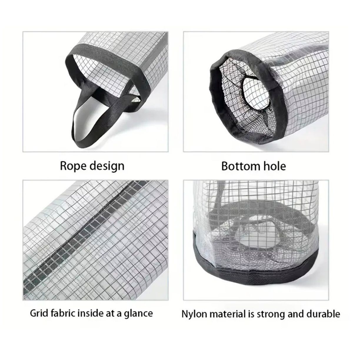 GENERICO - Dispensador Colgante Multiuso Para Cocina Plegable Gris