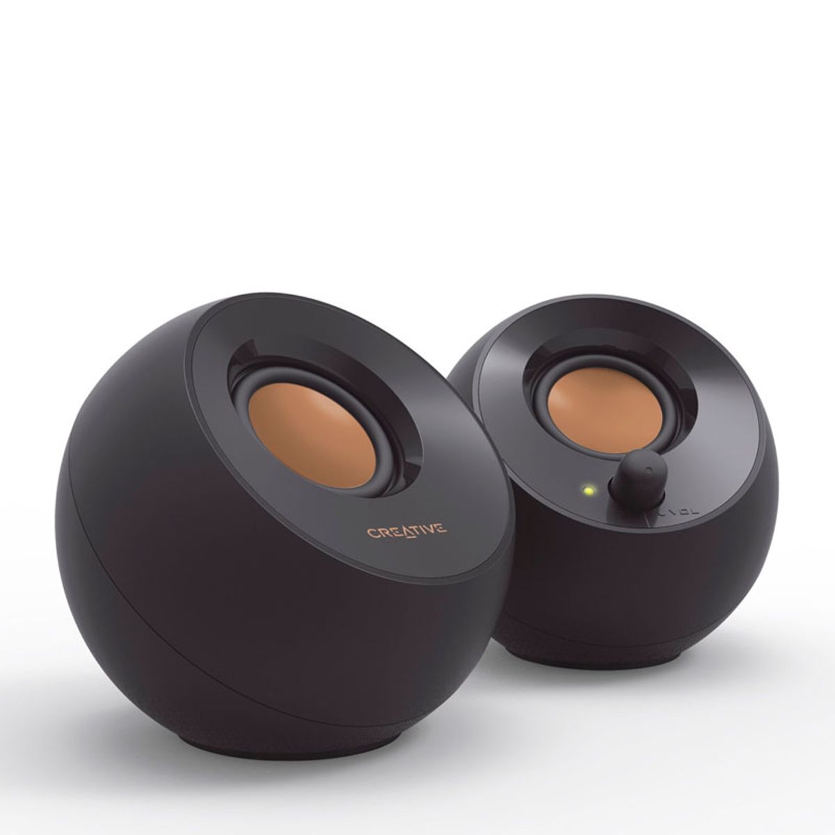 CREATIVE - Parlante Creative Pebble 2.0 4.4W 3.5MM USB-Power Black