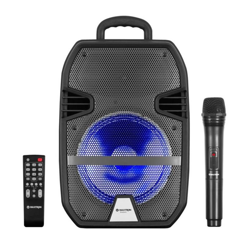 MAXTRON - Parlante Bluetooth Portátil Karaoke Maxtron Libidum MX321VB Con Microfono Inalambrico