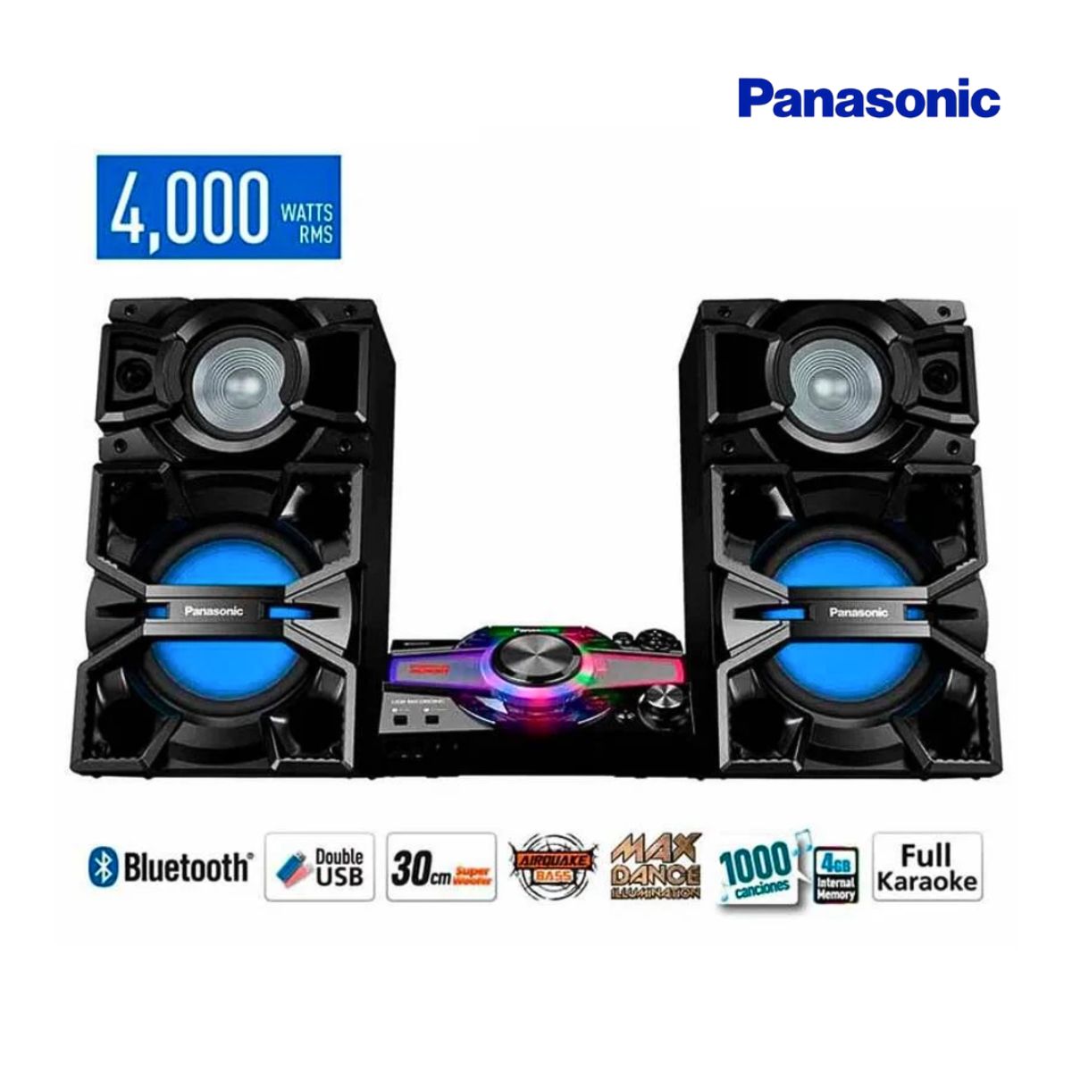 PANASONIC - Minicomponente Panasonic SC-MAX6500PU 4000W