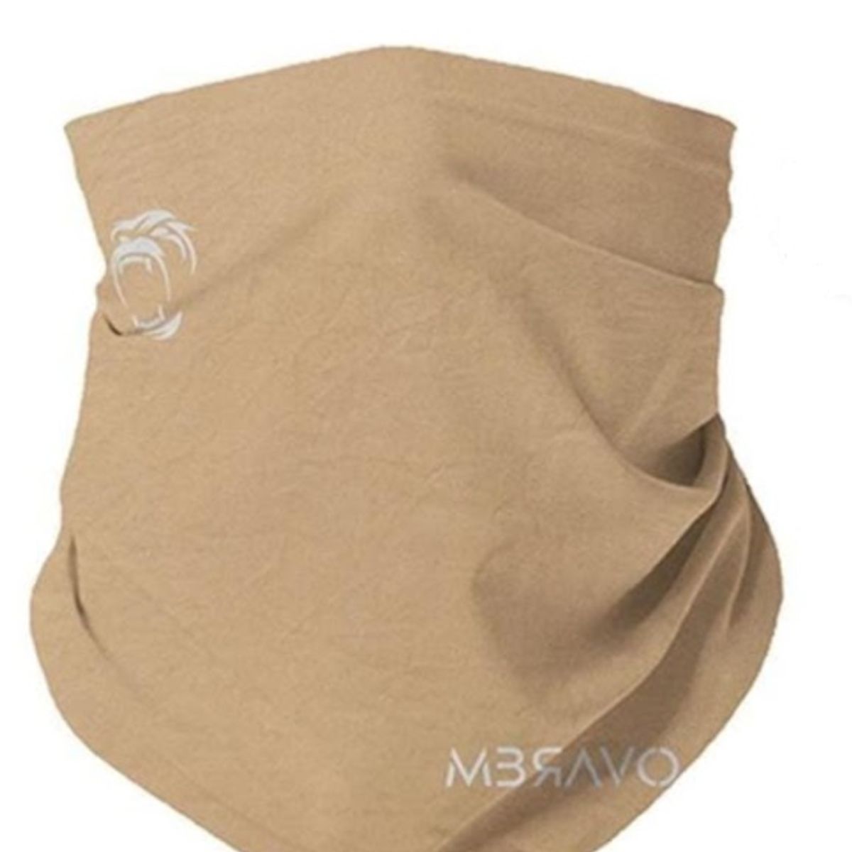 GENERICO - CUELLERA BANDANA TUBULAR DEPORTIVA ANTIALERGICA BEIGE