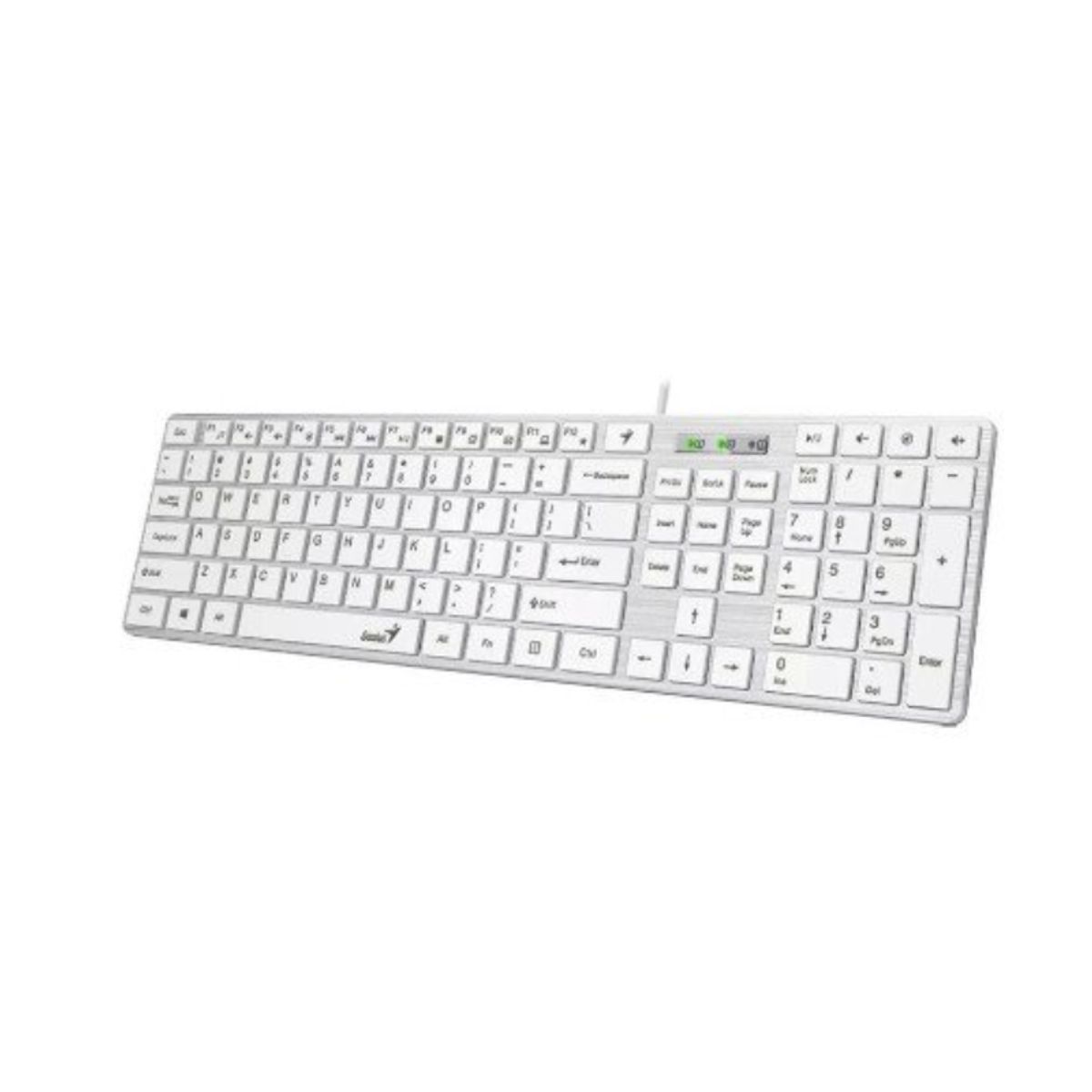 GENIUS - Teclado Genius Smart Slimstar 126 White