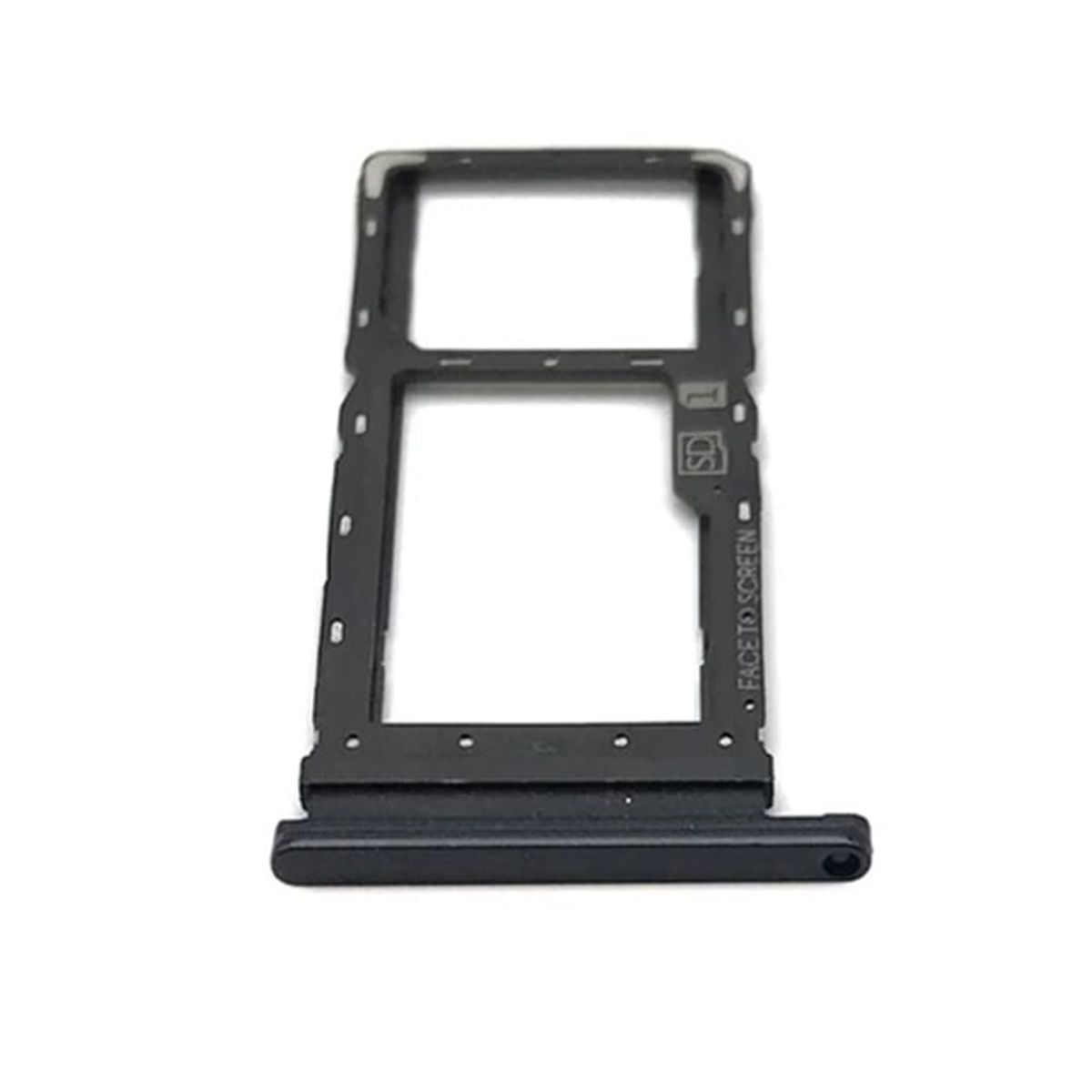 GENERICO - Repuesto Bandeja SIM Xiaomi Redmi Note 12 5G Color NEGRO