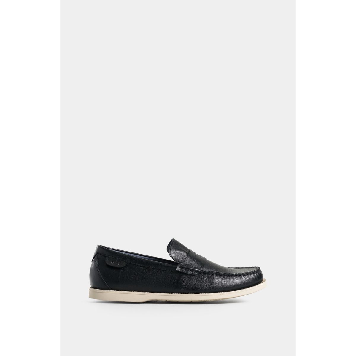 VELEZ - Vélez Mocasines Palmer De Cuero Hombre Silueta Clásica Negro