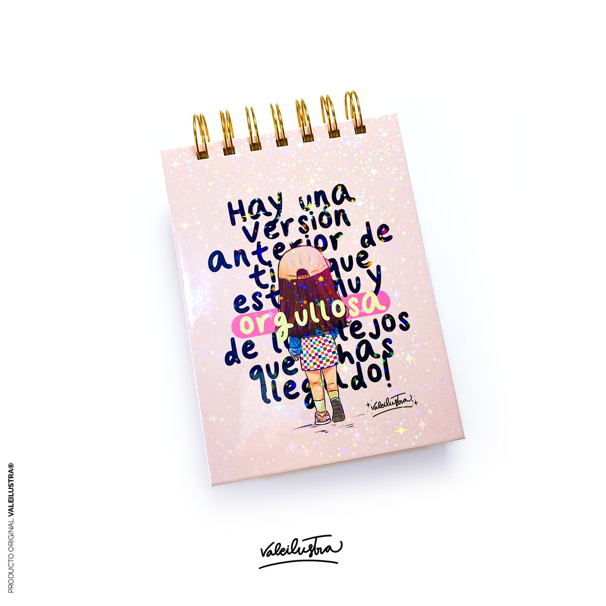 VALE ILUS TRA - Libreta Holográfica  - Orgullosa